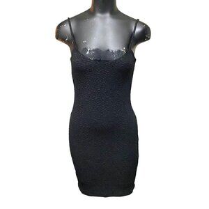 NEW Leith Little Black Lace Mini Dress Size XS